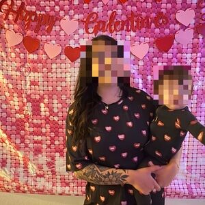 Forever French Heart Pj set